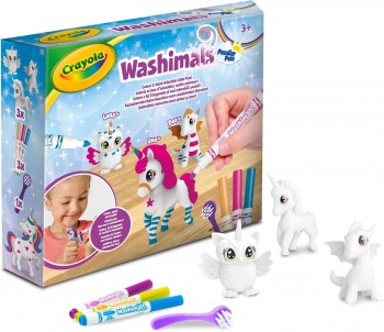 WASHIMALS ADORABLES MASCOTAS CRAYOLA