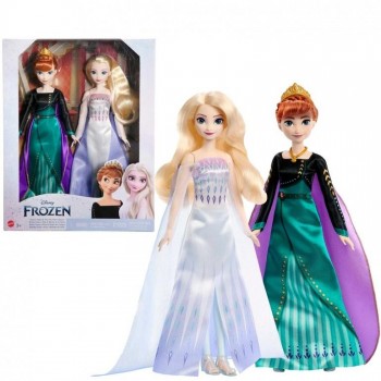 MUÑECAS FROZEN REINAS ELSA Y ANNA MATTEL 446HMK51