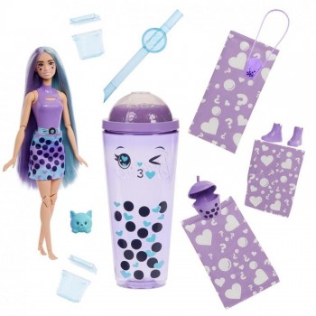 BARBIE POP REVEAL TE DE BURBUJAS MORADA 446HTJ18