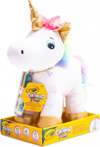 PELUCHE UNICORNIO COLOUR CRAYOLA