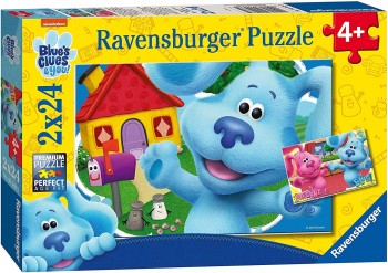 PUZZLE BLUES CLUES 2X24 PZAS RAVENSBURGER