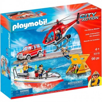 PLAYMOBIL CITY RESCATE DE INCENDIOS 9319