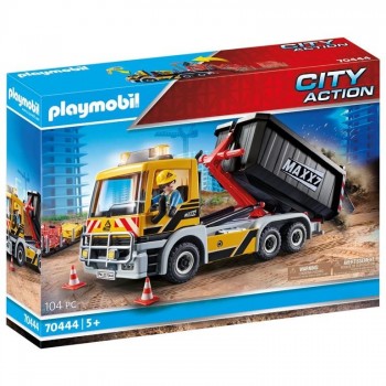 PLAYMOBIL CITY CAMION CONSTRUCCION  R/C 70444