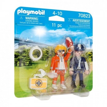 PLAYMOBIL PACK DOCTOR POLICIA 70823