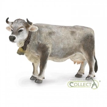 ANIMAL COLLECTA VACA TIROLESA GRIS 88901