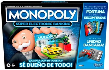MONOPOLY SUPER ELECTRONIC BANKING HASBRO 456E8978