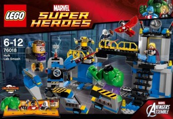 LEGO SUPER HEROES ATAQUE AL LABORATORIO DE HULK 76018