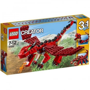 LEGO CREATOR CRIATURAS ROJAS 31032