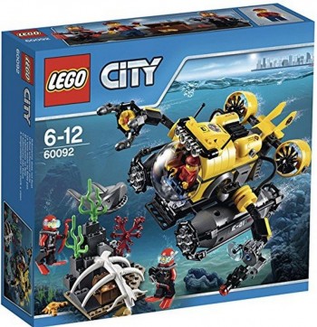 LEGO CITY SUBMARINO PROFUNDIDAD 60092
