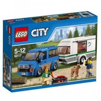 LEGO CITY FURGONETA Y CARAVANA 60117