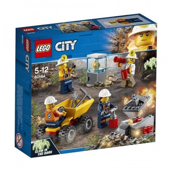 LEGO CITY MINA EQUIPO 60184