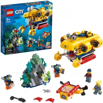 LEGO CITY OCEANO SUBMARINO DE EXPLORACION 60264