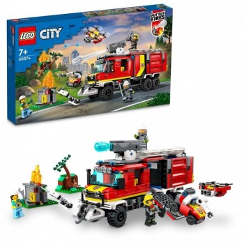 LEGO CITY UNIDAD MOVIL DE CONTROL DE INCENDIOS 90374