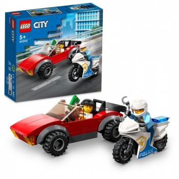 LEGO CITY MOTO POLICIA Y COCHE 60392
