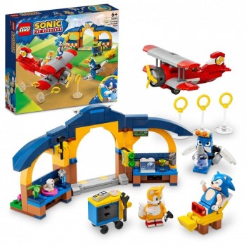 LEGO SONIC TALLER Y AVION TORNADO DE TAILS 76991