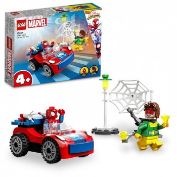 LEGO SUPERHEROES COCHE SPIDERMAN Y DOC 10789