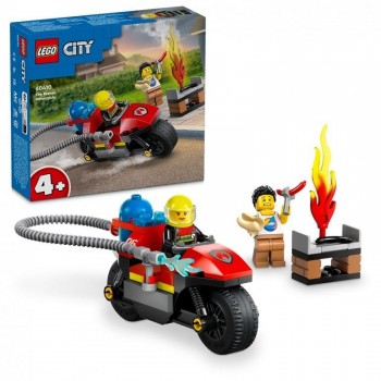 LEGO CITY MOTO DE BOMBEROS DE RESCATE 60410