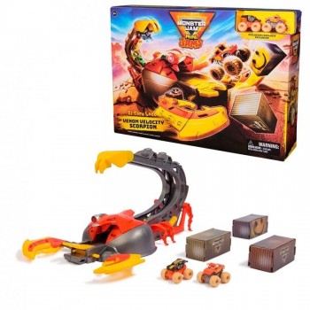 MONSTER JAM PLAYSET ESCORPION SPIN MASTER