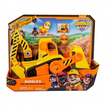 PATRULLA CANINA EQUIPO RUBBLE VEHICULO DELUXE SPIN MASTER