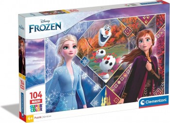 PUZZLE MAXI 104 PZAS FROZEN CLEMENTONI 23739