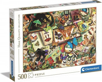 PUZZLE THE BUTTERFLY 500 CLEMENTONI 35125