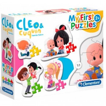 PUZZLE PROGRESION CLEO & CUQUIN CLEMENTONI REF-55265
