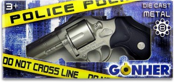 PISTOLA REVOLVER POLICIA 8 TIROS GONHER