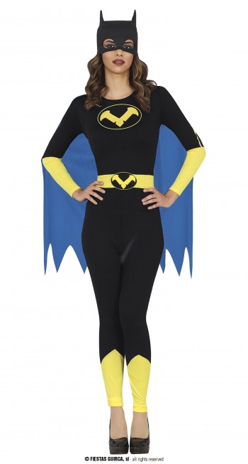 DISFRAZ BATMAN MUJER MONO ADULTA GUIRCA 80159