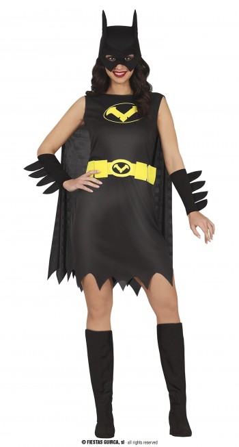 DISFRAZ BATMAN MUJER ADULTA GUIRCA 80279