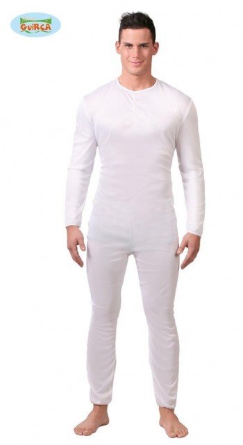 Z ONLINE DISFRAZ MAILLOT BLANCO ADULTO TALLA ONE SIZE FITS ALL 52-4 80789