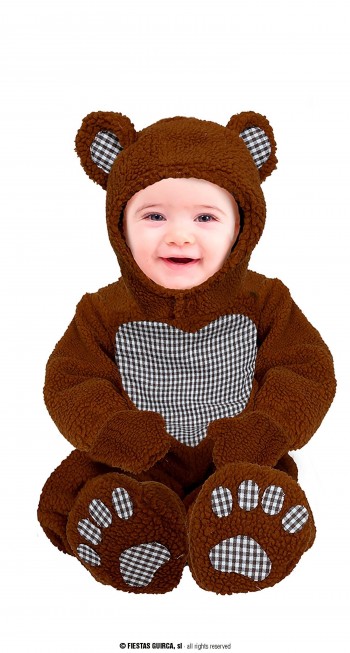 DISFRAZ OSO PELUCHE BEBE GUIRCA 82048