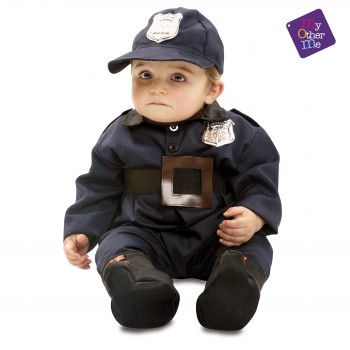 DISFRAZ BABY POLICIA INFANTIL MOM 203292