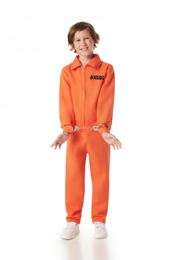 DISFRAZ PRESO CONVICTO NARANJA INFANTIL K9370