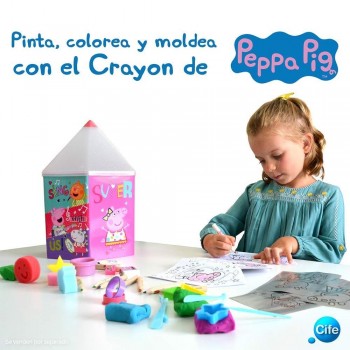 CRAYON LAPIZ ACTIVIDADES PEPPA PIG CIFE REF-41342