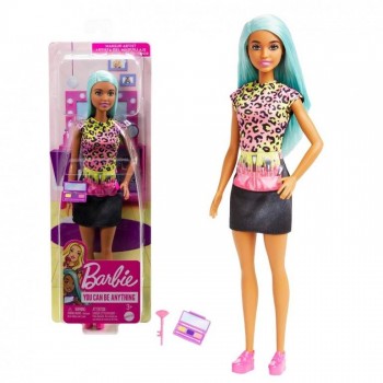 BARBIE TU PUEDES SER MAQUILLADORA MATTEL 446HKT66