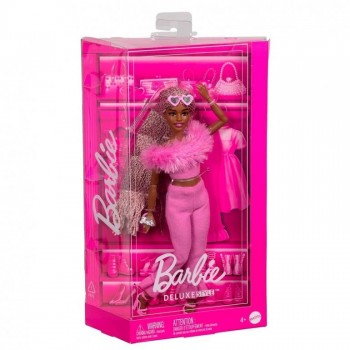 BARBIE DELUXE VESTIDO CON TRENZAS MATTEL