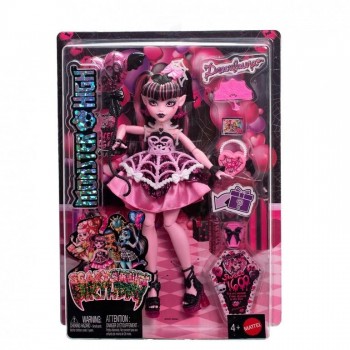 MUÑECA MONSTER HIGH CUMPLE SWEET DRACULAURA