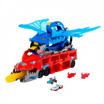HOT WHEELS DRAGON TRANSPORTADOR MATTEL 446JBM72
