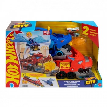 HOT WHEELS DRAGON TRANSPORTADOR MATTEL 446JBM72