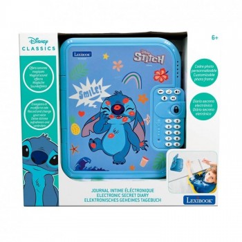DIARIO ELECTRONICO INTERACTIVO STITCH LEXIBOOK