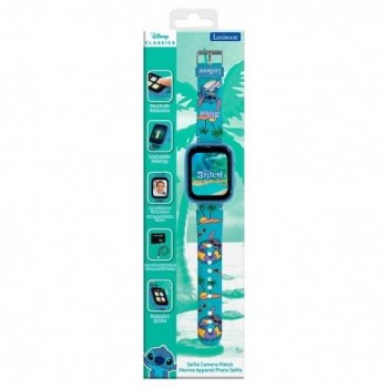 RELOJ CON CAMARA STITCH LEXIBOOK