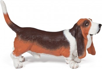 ANIMAL PAPO PERRO BASSET HOUND 54012