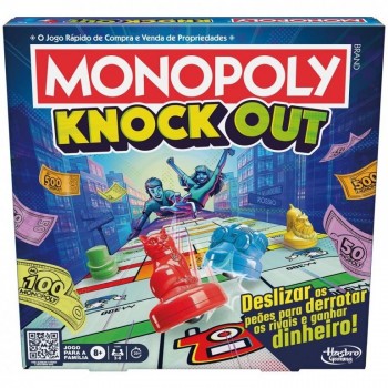 MONOPOLY KNOCK OUT HASBRO 456F8995