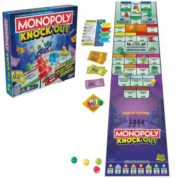 MONOPOLY KNOCK OUT HASBRO 456F8995