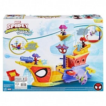 SPIDEY BARCO PIRATA HASBRO 456G0666