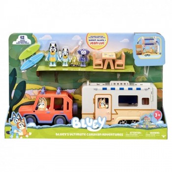 SET BLUEY CRUISER + CAMPERVAN MOOSE