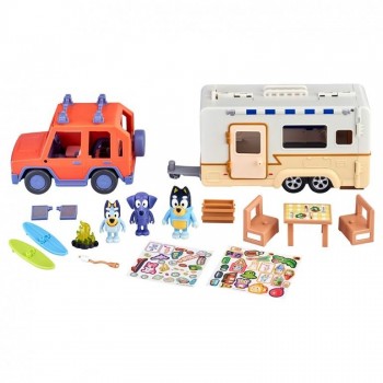 SET BLUEY CRUISER + CAMPERVAN MOOSE