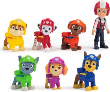 PACK 7 FIGURAS PATRULLA CANINA SPIN MASTER