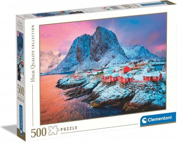 PUZZLE HAMNOY VILLAGE 500 PZAS CLEMENTONI 35144