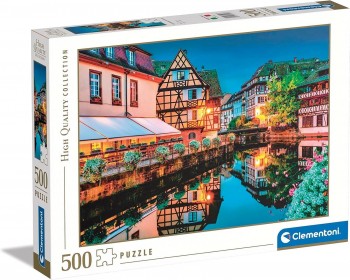 PUZZLE STRASBOURG OLD TOWN 500 CLEMENTONI 35147